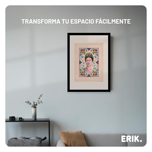 Miniatura 6 de Grupo Erik Marco 42x59,4 Cm Negro - Marco A2 Madera Marcos Para Cuadros - Decoracion Hogar Apto Para Colgar Posters De Pared, Laminas Decorativas