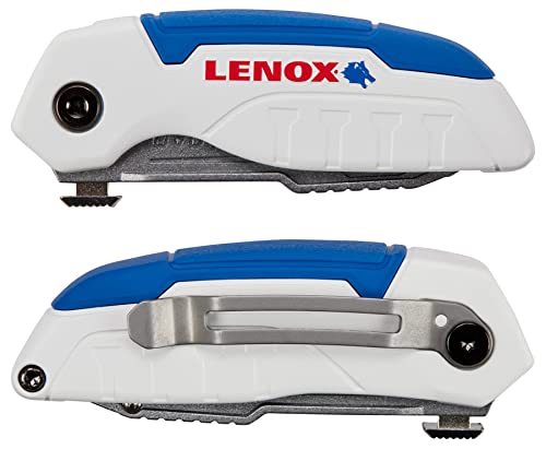 Lenox Tools Utility Knife, 3-Blade, Retractable, Foldable And Portable, Blade Storage (Lxht10600​) #TOP25