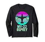Vintage MV-22 Osprey Tiltrotor Military Shirt Long Sleeve T-Shirt