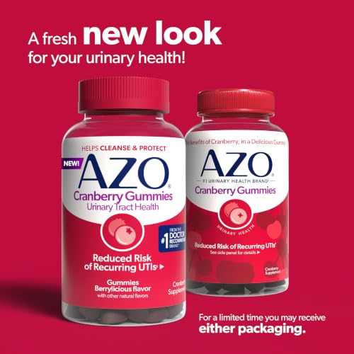 AZO Cranberry Gummies for Urinary Tract Health Women & Men, 40 Count - image 2