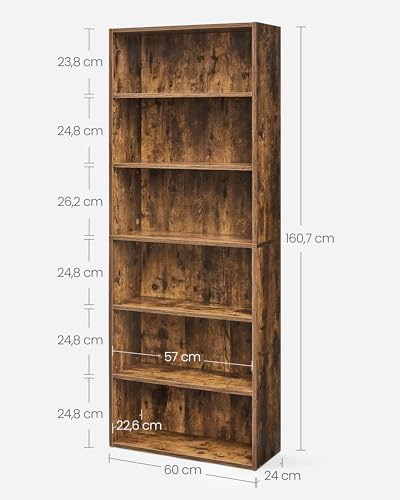 Librería de 6 niveles para solucionar la falta de espacio y desorden en salas de estar 4