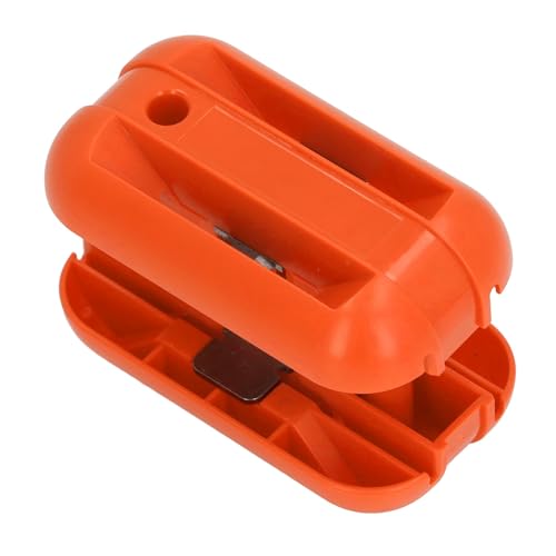 Outil de Coupe-Bordure Manuel, Plastique Machine Manuelle de Coupe-Bande de Chant Outil à Main de Coupe-Bordure avec Lame en Acier au Carbone pour le Travail du Bois (ORANGE)