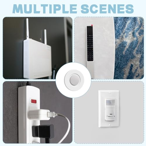 KFSCIP 8 Pcs Remote Holder Wall Mounted, Magnetic Remote Control Holder with Strong Magnets, TV Remote Holder, Easy Installation No Drill Self-Adhesive Organizer for Multiple Remotes - Cosy Home Interiors KFSCIP 8 Pcs Remote Holder Wall Mounted, Magnetic Remote Control Holder with Strong Magnets, TV Remote Holder, Easy Installation No Drill Self-Adhesive Organizer for Multiple Remotes - Image 7