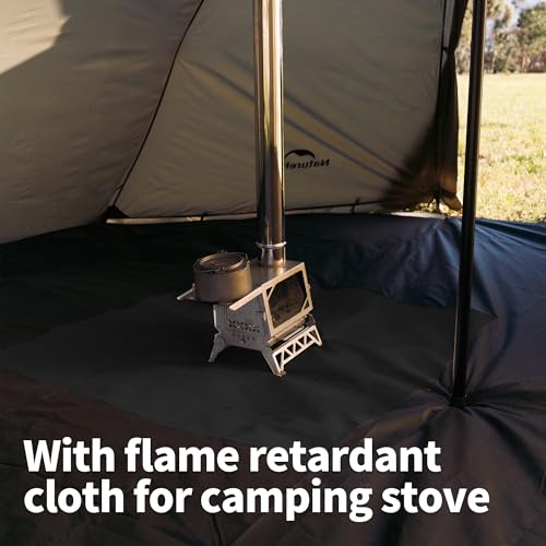 Carpa tipi Naturehike Ranch Fire para 6 personas miniatura 5