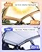 2025 Newly Upgraded Sunshade Roof for Tesla Model Y Nano - Molecular Insulation Technology, Blocks UV Rays & Heat, Ideal Tesla Accessory (Gray, Model Y (2020-2024)