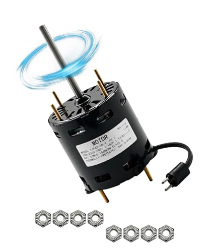 Moteur à pôle ombragé D1126 de 8,4 cm 230V 1550 tr/min pour évaporateur de réfrigérateur