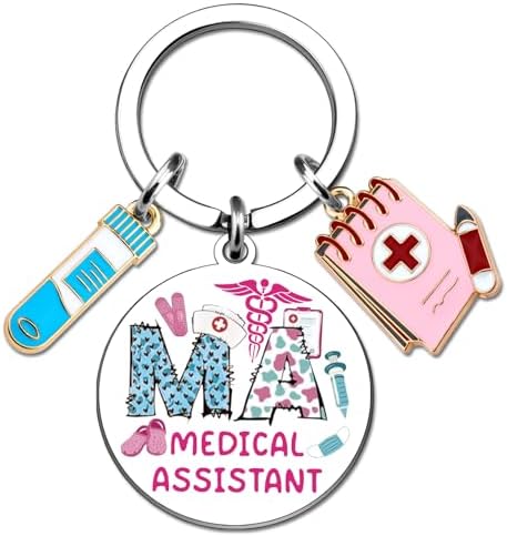 Medical Assistant Accessories Keychain Medical Assistant Week Gif...