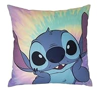 Theonoi Kinder Kissenbezug Kissenhülle Zierkissenhülle Zierkissenbezug 40x40 ohne Füllung ohne Kissen aus Baumwolle (Stitch)