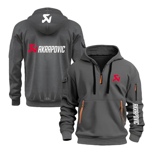 FBWZSAG Sudaderas con Capucha para Hombre para A.k.ra.p.o.Vi.c Estampada Sudaderas con Capucha para Primavera Y Otoño Ropa De Calle con Capucha Y Media-E-ShenHui||M