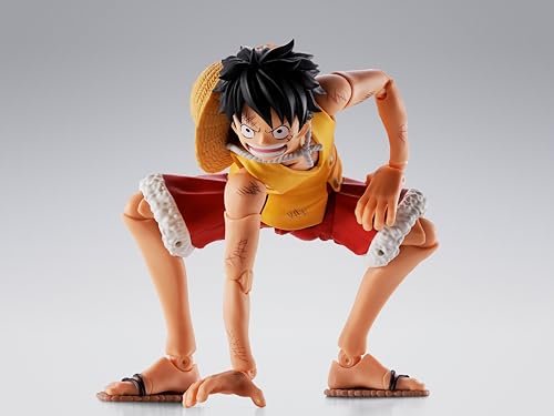 Image of TAMASHII NATIONS - One Piece - Monkey D. Luffy -Summit War of Marineford- S.H.Figuarts Action Figure
