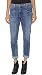 True Religion Women's Audrey Mid Rise Slim Boyfriend Rolled Jean In Spring Ink