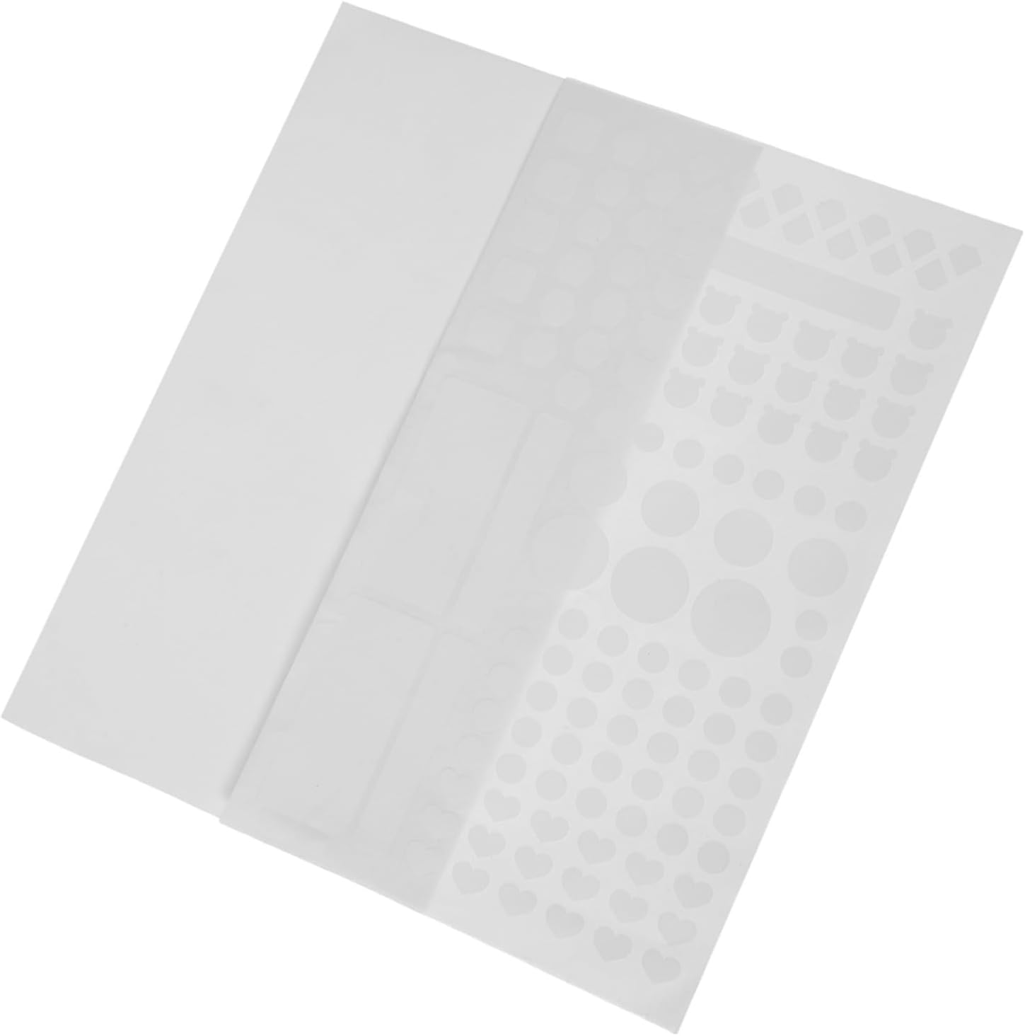 Ipetboom 2 Sheets Led Light Blocking Stickers Blackout Dimming Sheets for Tv Router Electronics Light Blocker Sticker