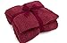 Barefoot Dreams Cozy Chic Throw Blanket (Cranberry)