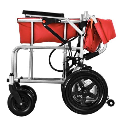 Klano KL20- Lightweight (Only 40lbs) Foldable Electric Wheelchair for Seniors - 2x250W Motor Power - Travel Size - Airline Approved - User Friendly - Long Range - 12 mi Cruise Range (Model4)