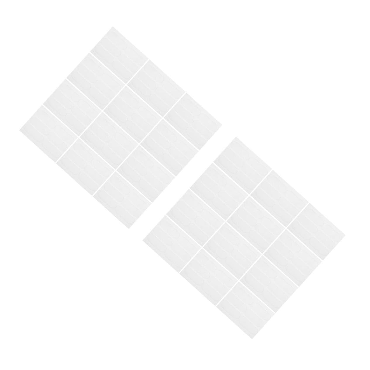 BEBEMOKO 2sets Ear Correction Sticker Silicone Ear Tape Vertical Stickers Makeup Patch 60pcs*2