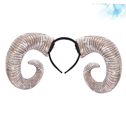 Gadpiparty Faixa De Chifres De Carneiro Faixa De Chifre De Bandana De Chifres De De Touro Faixa De C