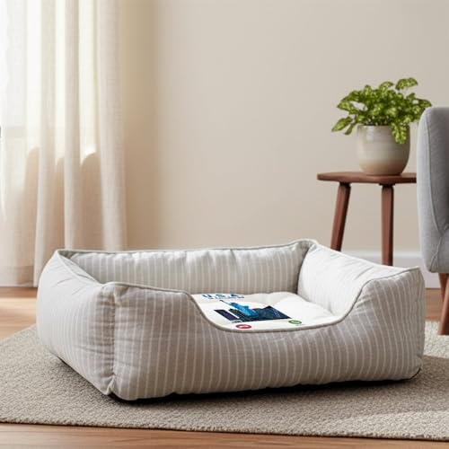 Couchage moelleux imprimé en France panier déhoussable chat - 3