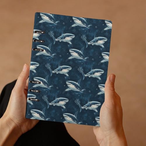 Carnet de voyage ligné A5 cuir rigide pour écriture et bloc-notes école rechargeable - 7