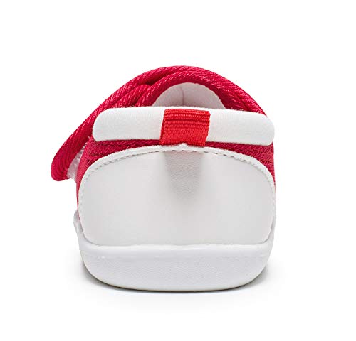 Hlmbb Baby Walking Shoes For Toddler Girl Boys Kids Babies Little Bear 9 12 18 24 Months For Pre Walker Breathable Mesh Hard Rubber Outsole (15-18 Months Wide Toddler, 7.Blue, 15_Months) #TOP5