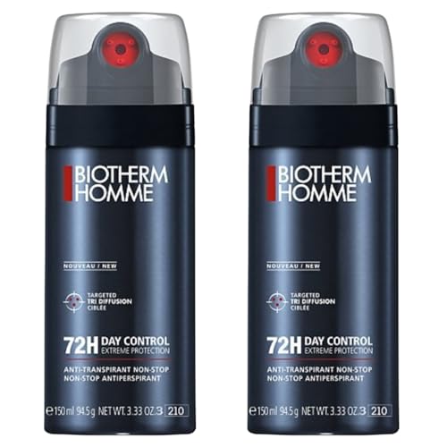 Biotherm Homme Day Control 72H Non-Stop Antiperspirant Spray 2 x 150ml
