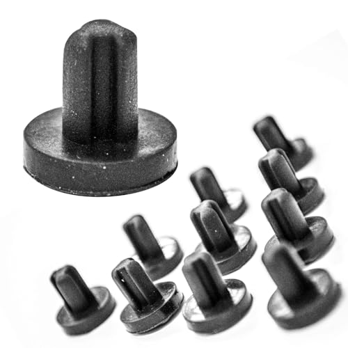 JPshop - Kit de 10 petits pieds en caoutchouc pour grille de plaque de cuisson de cuisine