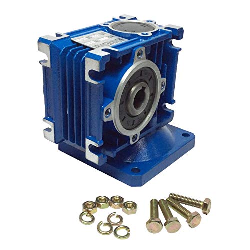 Buy BEMONOC DC Right Angle Gearbox RV030 Reduction Ratio 180 Geared