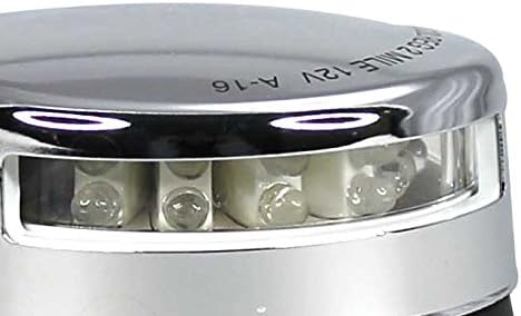 Miniatura 6 de Pactrade Marine Barco SS LED bicolor arco navegación puerto estribor luz 12v USCG 2NM ABYC A16 aprobación para barco 65.6'