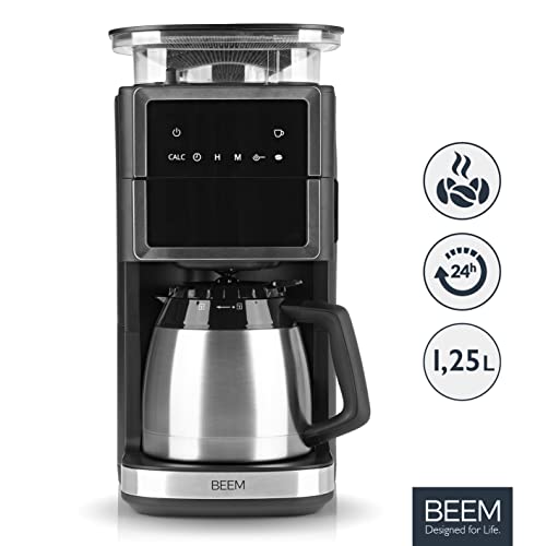 Foto von BEEM FRESH-AROMA-PERFECT III für frisch gemahlenen Kaffeegenuss | Filterkaffeemaschine mit Mahlwerk | Intuitive Bedienung, individuelle Einstellungen und stilvolles Design | Inkl. Timer