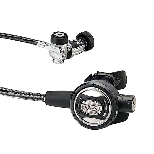 TUSA RS-609 Scuba Diving Regulator, Black