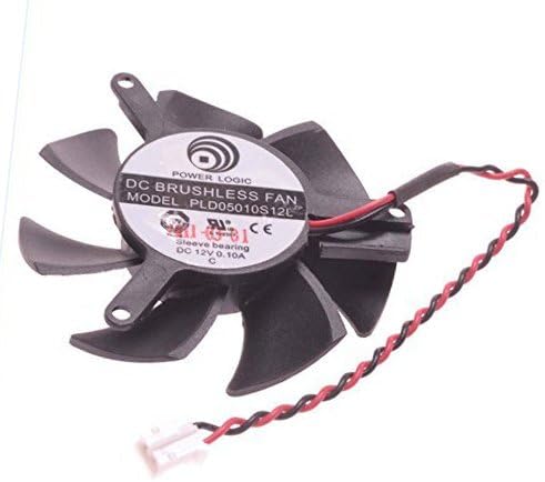 PLD05010S12L 12V 0.1A 46mm 2 Pin Replacement Cooling Fan Graphics Card Fan