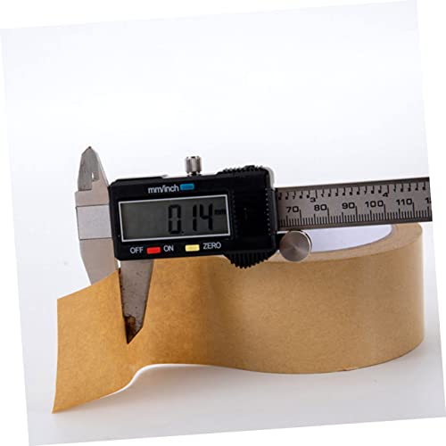 LALAFINA 2 Rolos De Fita De Papel Kraft Fita De Vedação Doméstica Envelopes De Velino Fita De Rotula
