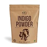 MB Herbals Pure Indigo Powder 1 LB | 454g | 16oz | 100% Pure Indigofera tinctoria Leaf Powder | Blue-Black Hair or Full Refund | Please Check all Images