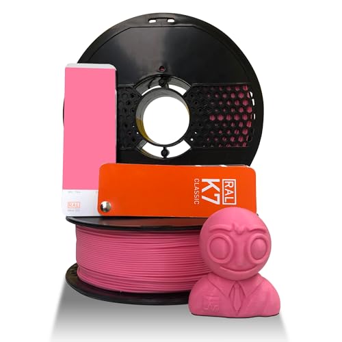 Image of NFIL3D 1KG Net Turbo Finish PLA+ Pink 3D Printer Filament | Filaments for 3D Printer| 1.75mm| Accuracy + /- 0.015mm | 1000g 3D Filament, 250g Spool, 350g Packaging Weight (Total Weight 1.6KG)