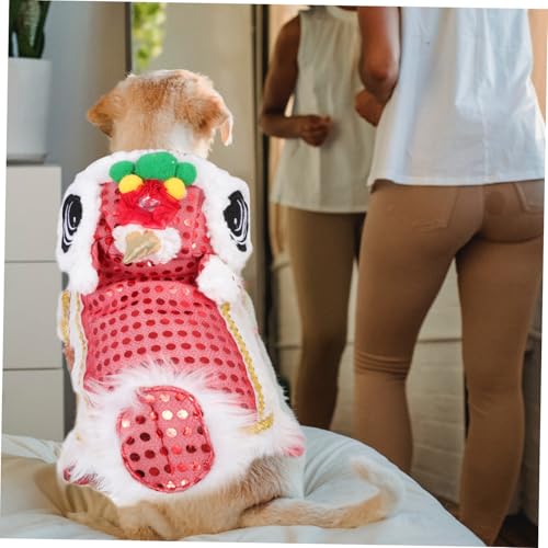 Disfraz de León para Perro Talla L miniatura 6