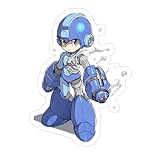Megaman Bag Decals Wall Water Bottle Vinyl Stickers Laptop Decal Water Bottle Sticker