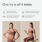 Sweet Sweat Waist Trimmer Toned Series - Premium Sweat Enhancing Fitness Belt for Women & Men - 5 Adjustable Sizes - Image 4