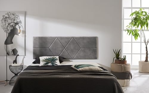 ECCOX: Cabecero de Cama Dos Rombos de Tela