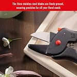 ZWILLING Stainless Steel Pruning Shears, Flower/Stem Pruning Cutters with Locking Switch