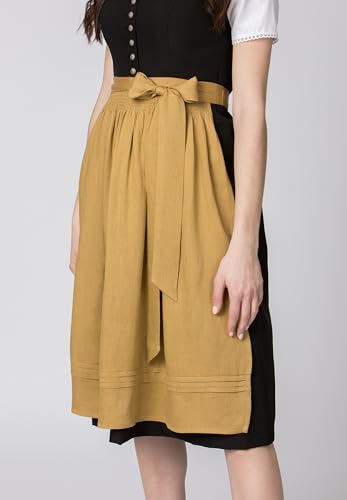 Tablier Dirndl Stockerpoint Mina miel taille 52-56 pour robe bavaroise