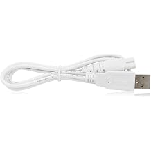 Water Flosser Charging Cable for Insmart, B.Weiss, Nicwell, Hangsun, MOSPRO Oral Irrigator, USB Charger Cord White
