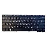 QMSOZMD Pièces d'ordinateur Portable Nouveau Arabe for Samsung N148 N102 N102S N143 N145 N150 N158 NB20 NB30 NP N145 NoBacklight Noir Clavier d'ordinateur Portable