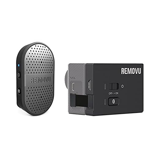 Removu RM-M1+A1 Wireless Microphone and Receiver for GoPro Hero4, Hero3+ & Hero3