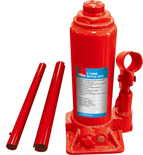 Hilka 82240550 5 Tonne Bottle Jack Red