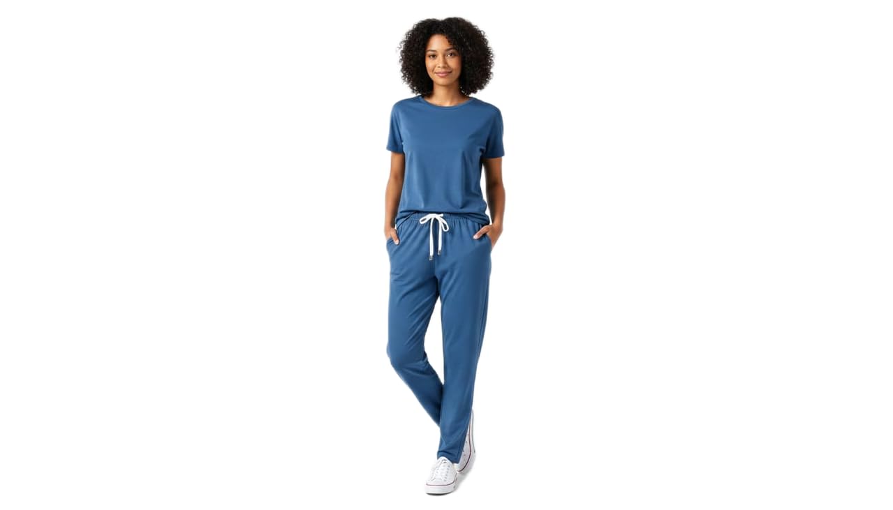 vespocm Women Georgette Ribbed Track Suit T Shirt and Trackpant Co ord Set for Women and Girls Breathable Soft Fabric Regular Fit-picture-19