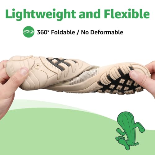 Image of SAGUARO Water Shoes for Women - Barefoot Quick-Dry Aqua Sock, Lightweight, Breathable for Swimming, Beach and Outdoor Activities Size 5.5-10.5