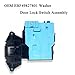GOLICC EBF49827801 Washer Door Lock Switch Assembly, Compatible with LG Washing Machines, Replaces EBR49827801 6601ER1004C 6601ER1004E EBF49827802, Secure Locking & Leak Prevention