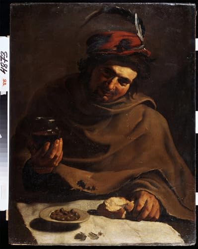 Toile Bartolomeo Manfredi reproduction artistique haut de gamme 60x90cm