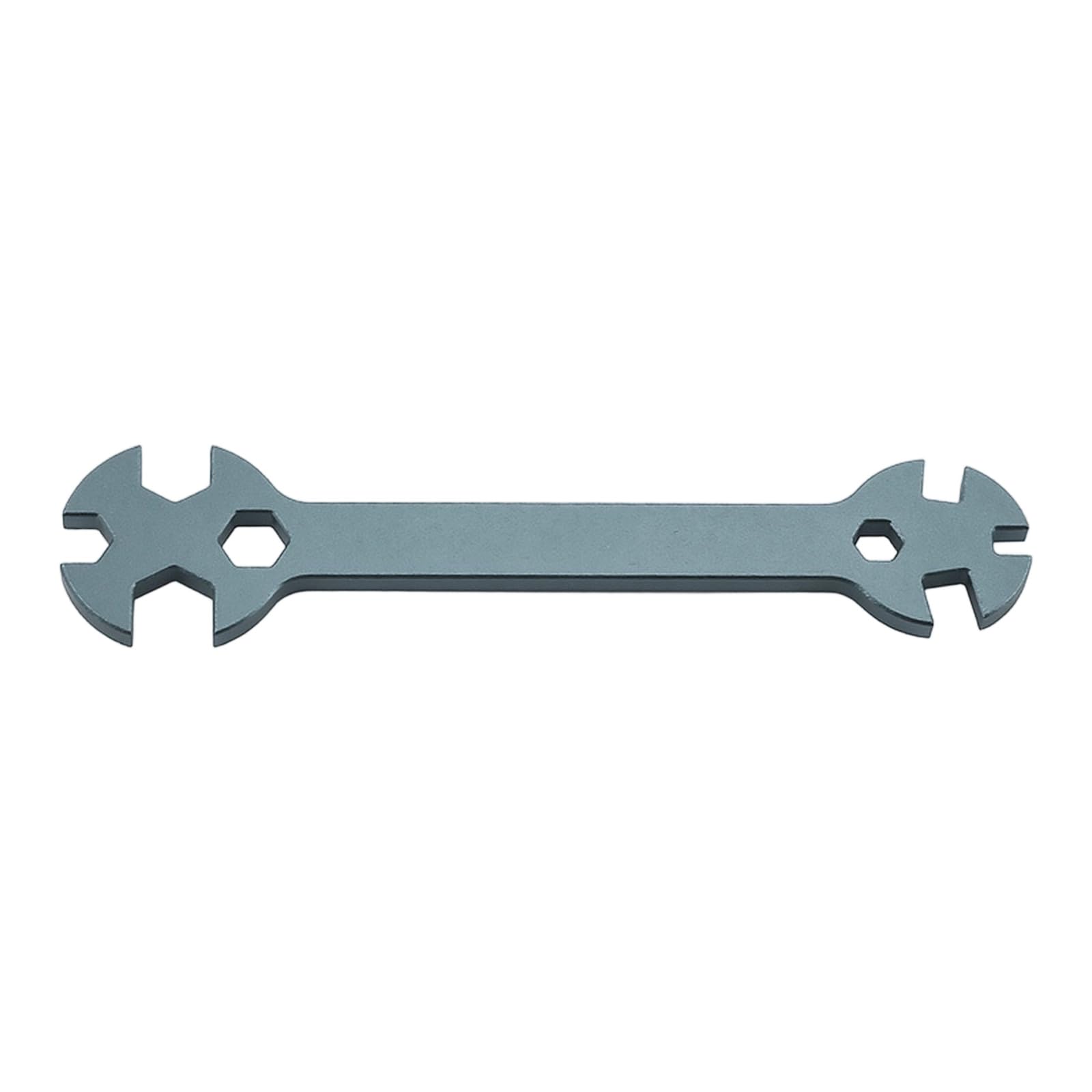 Asukohu T Itanium Color Professional Special Tool Wrench 3/4 / 5/5.5/7 / 8Mm Aluminum Spanner For Nut Tightening And Rod Multifunction Wrench Tool