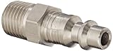 Dixon Valve D2M2-S Stainless Steel 303 Industrial Interchange Pneumatic Fitting, Nipple, 1/4