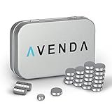 EDLE AUFBEWAHRUNGSBOX AUS METALL - Damit alles an einem Ort ist, liefern wir unsere Mini Magnete in einer edlen und praktischen Metallbox. Dadurch hat jeder Neodym Magnet seinen Platz und Sie müssen nie wieder suchen!